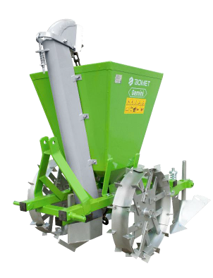 MASINA DE PLANTAT CARTOFI PE 2 RANDURI CU FERTILIZATOR - imagine 3