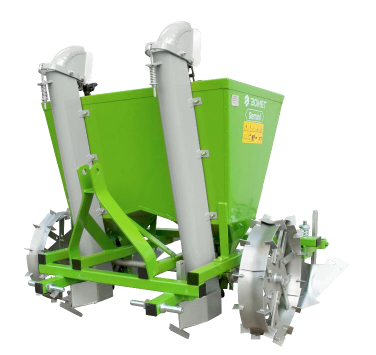 MASINA DE PLANTAT CARTOFI PE 2 RANDURI CU FERTILIZATOR - imagine 6